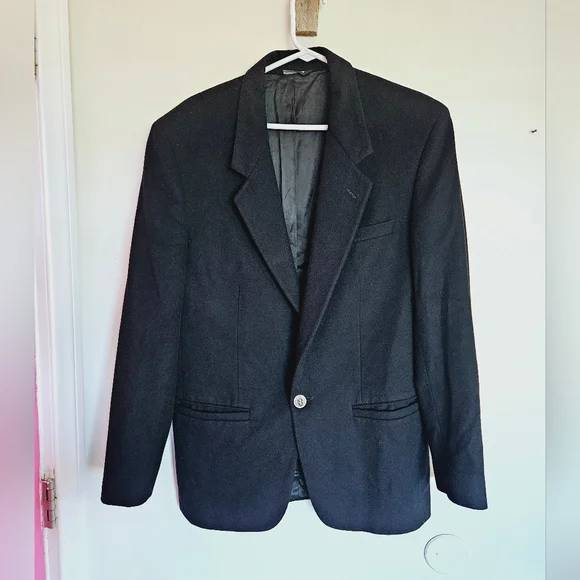 VersaceSuit Jacket wool blend